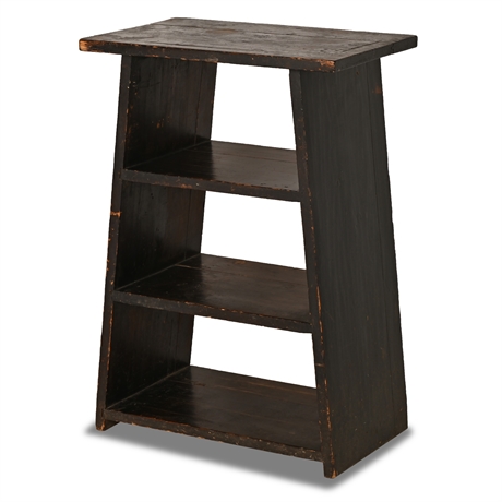 1908 4-Tier Bookcase Side Table