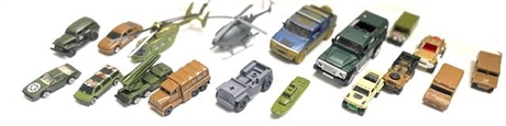 Die Cast and Plastic Military Vehicle Lot