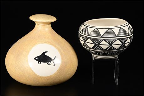 Mimbres Style Pottery