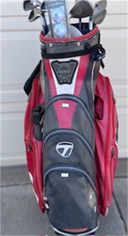 Golf Clubs, Bag, Extras