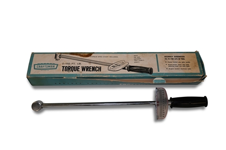Craftsman 0-150 FT-lb Torque Wrench