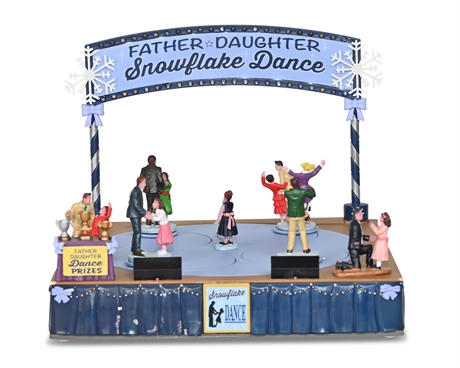 Lemax "Father Daughter Snowflake Dance"