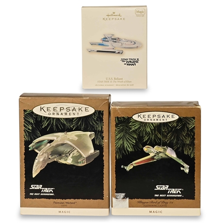 Hallmark Star Trek Ornaments