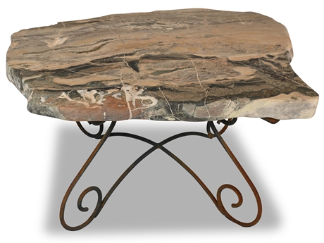 Stone & Iron Table
