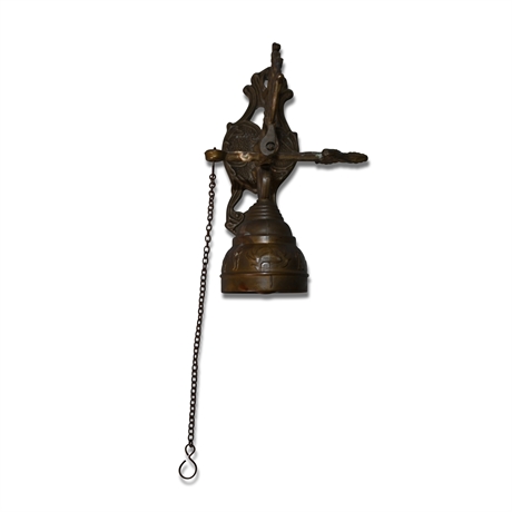 Vintage Olee Solid Brass Bell
