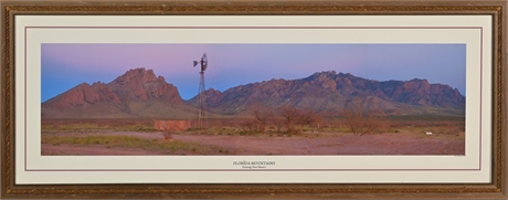 Mike Groves Florida Mountains Framed Photograph