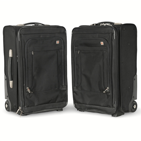 Pair of Victorinox 2-Wheel 24" Softside 2-Suiter Frequent Flyer Luggage