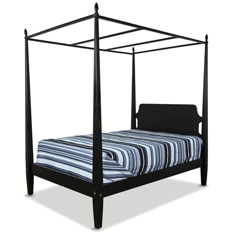 Ethan Allen 'New Country' Four Poster Full Bed