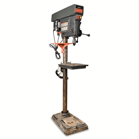 Craftsman 15½" Drill Press 113.21371 – Belt Drive, Lighted, Adjustable Table