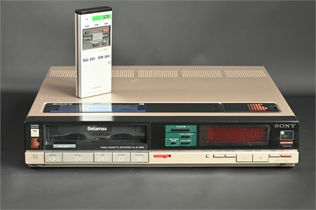 Sony Betamax Video Cassette Recorder