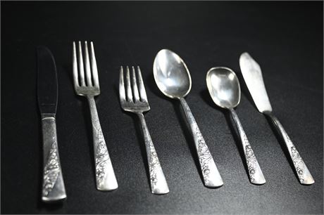 Harmony House Plate Flatware, Service for 7