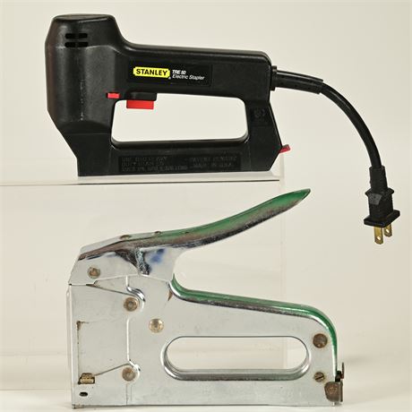 Electric and Manual Staple Guns