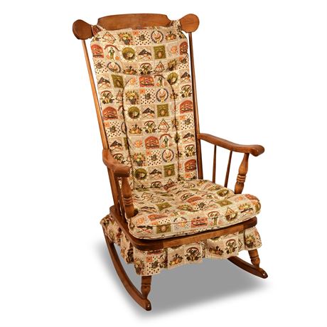 Vintage Tell City Americana Bicentennial Rocking Chair