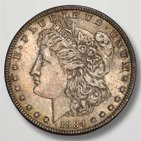 1884 Morgan Silver Dollar