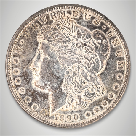 1890 Morgan Silver Dollar – Philadelphia Mint – .900 Silver