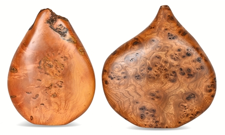 Pair of Handcrafted Bud Vases