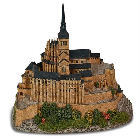 Danbury Mint 'Mont Saint-Michel' Enchanted Castles of Europe