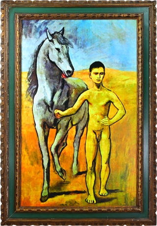 Early Picasso Print on Canvas