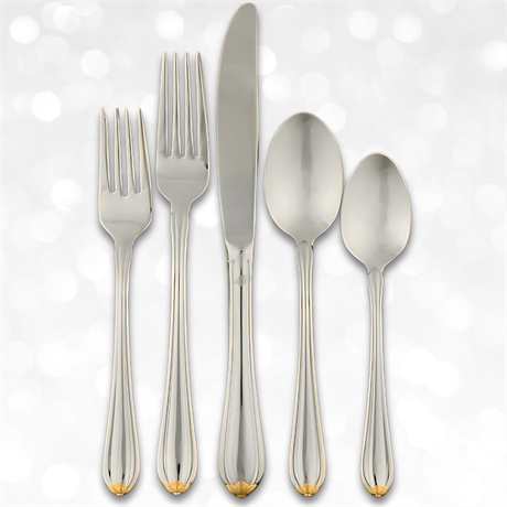 Gorham Golden Melon Bud Flatware