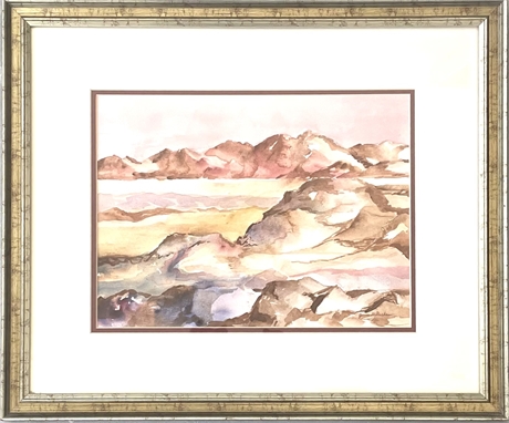 June Decker Landscape Painting