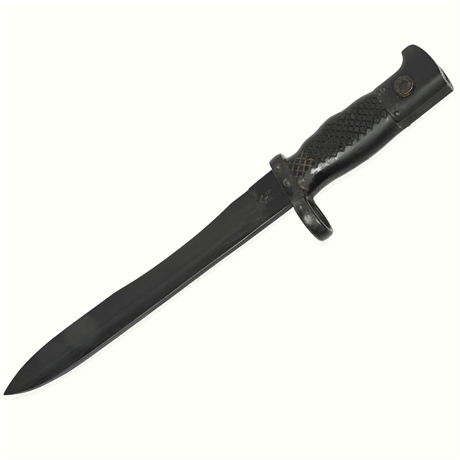 Spanish Rifle Bayonet Knife and Scabbard