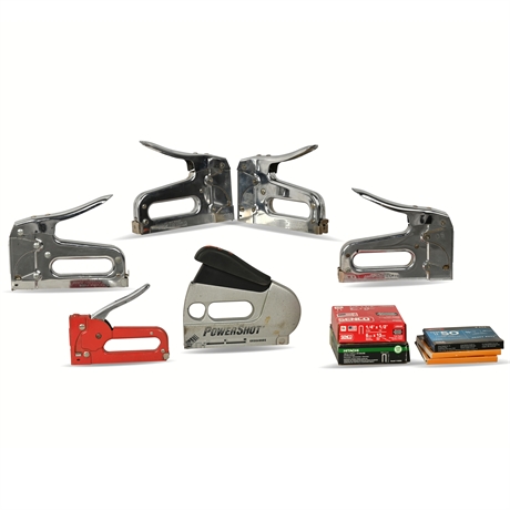 Staple Guns Lot