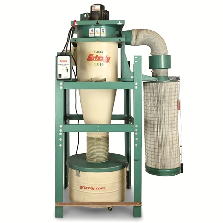 Grizzly G0443 - 1-1/2 HP Cyclone Dust Collector