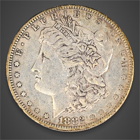 1882-O Morgan Silver Dollar – New Orleans Mint – .900 Silver