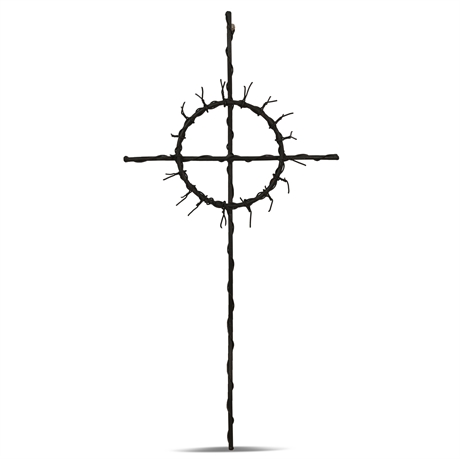 Crown of Thorns Iron Cross