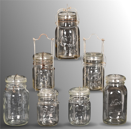 Antique Atlas & Other Canning Jars