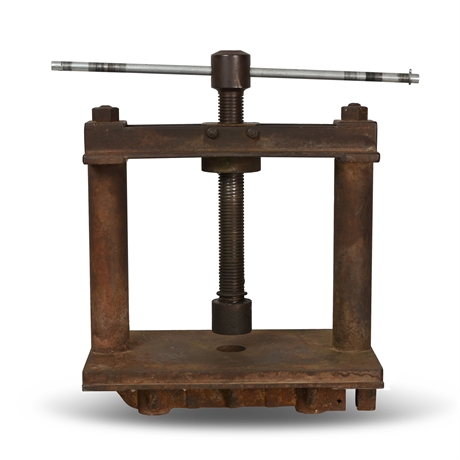 Antique Iron Press
