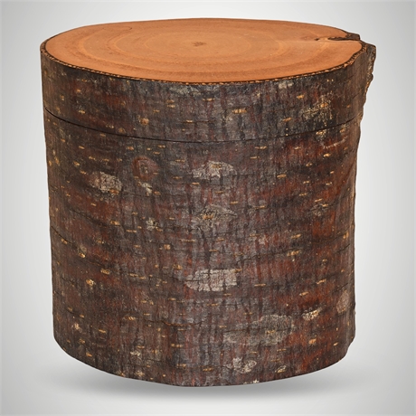Jim Deardorff Hand-Turned Bark-On Vessel