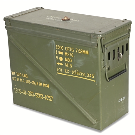 Military Ammunition Box, 7.62mm