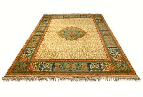 Rajmink® Handwoven Persian-Style Wool Rug 9'2" x 12'10"