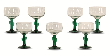 Saguaro Margarita Glasses