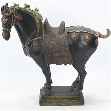 Tang Horse Cast Resin Sculpture