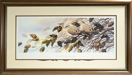 "Quiet Moment - Mourning Doves" Limited Edition Poster