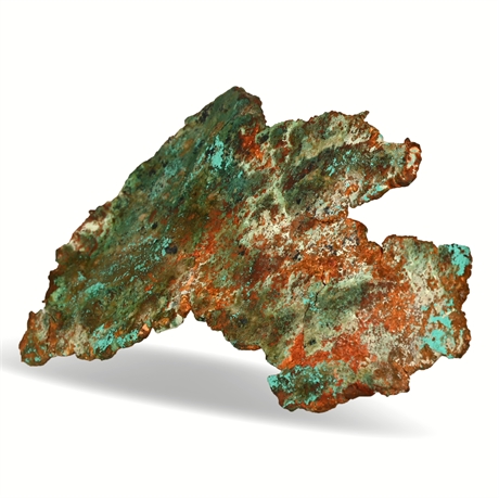 7.5" 565 gram Raw Copper