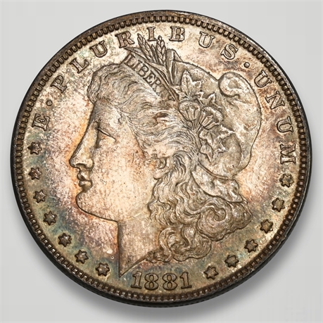 1881 Morgan Silver Dollar
