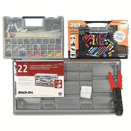 Automotive Electrical Repair Set: Dorman 399-Piece Kit with New Stack-On