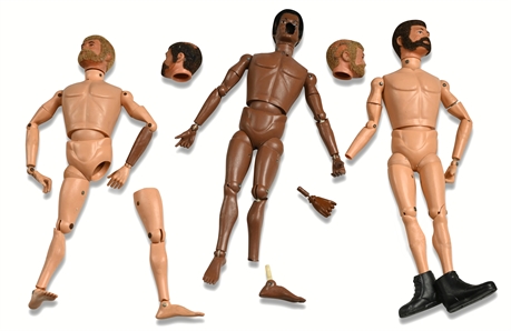 1960's Dismembered G.I. Joe Action Figures