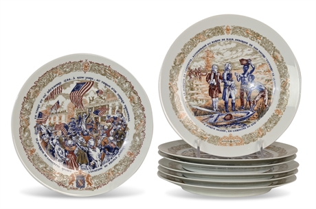 Limoges Commemorative Plates