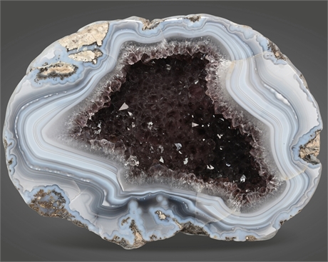 Cholla Geode, Amethyst Agate
