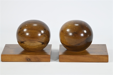 Myrtle Wood Bookends
