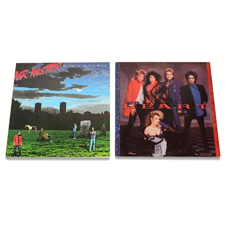 Timeless Hits: Mr. Mister and Heart on Vinyl