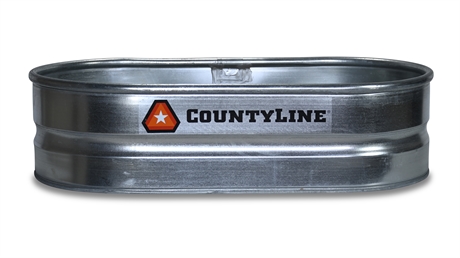 County Line 40 Gallon Galvanized Steel Water Tank