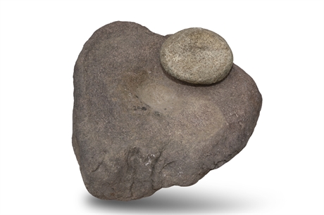 Authentic Old Metate y Mano