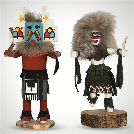 "Clown" & "First Mesa" Kachina