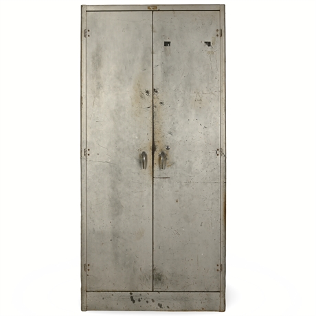1950's Era Steel Storage Cabinet