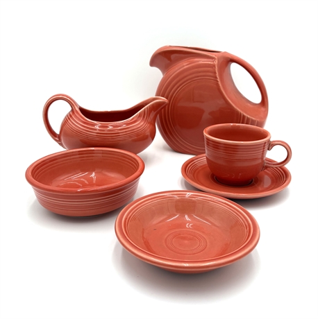 Coral Fiestaware